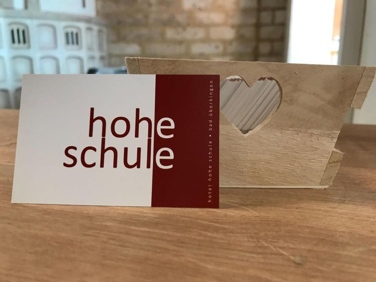 Hotel Hohe Schule Bad Überkingen エクステリア 写真